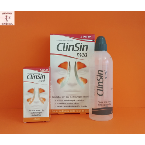 ClinSin Med Junior orr és melléküreg öblítő készlet