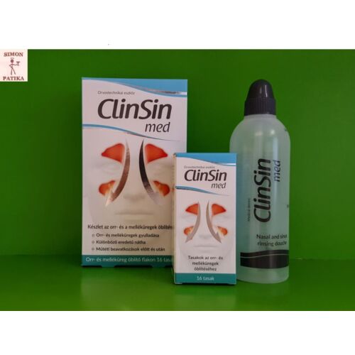 ClinSin Med orr és melléküreg öblítő készlet 