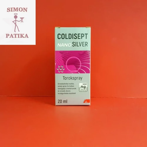 Coldisept NanoSilver torokspray 20ml