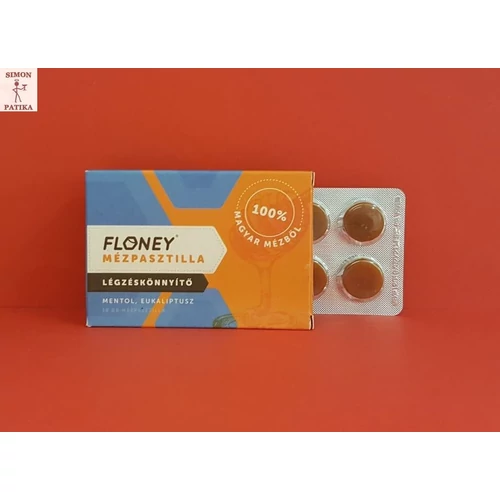 Floney mézpasztilla Menthol Eucalyptus
