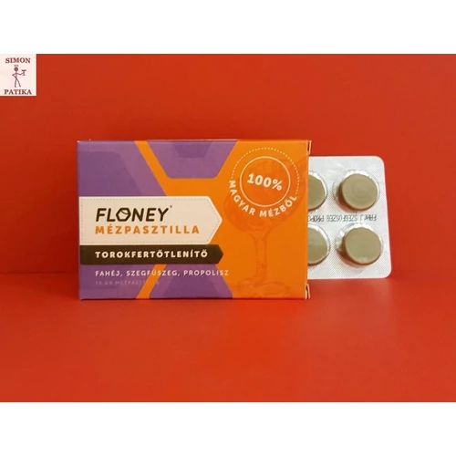 Floney mézpasztilla Fahéj Propolisz