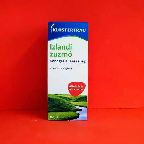 Klosterfrau Izlandi zuzmó szirup köhögés ellen 100ml