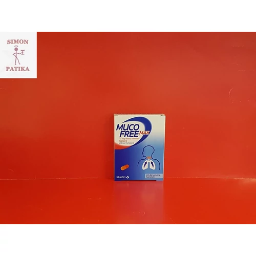 Mucofree MAX 75 mg retard kemény kapszula