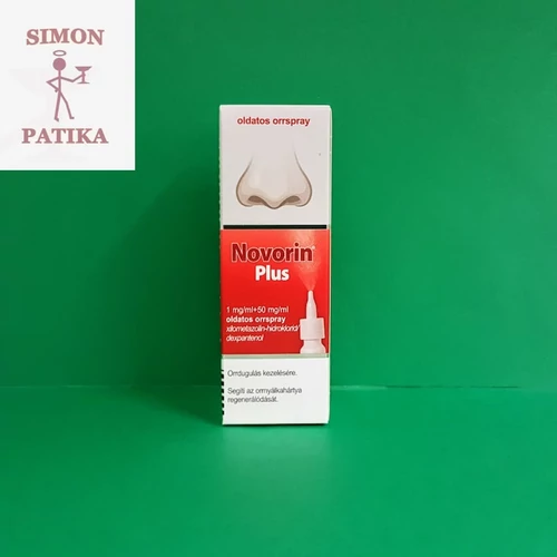 Novorin Plus 1mg/ml+ 50mg/ml oldatos orrspray 10ml