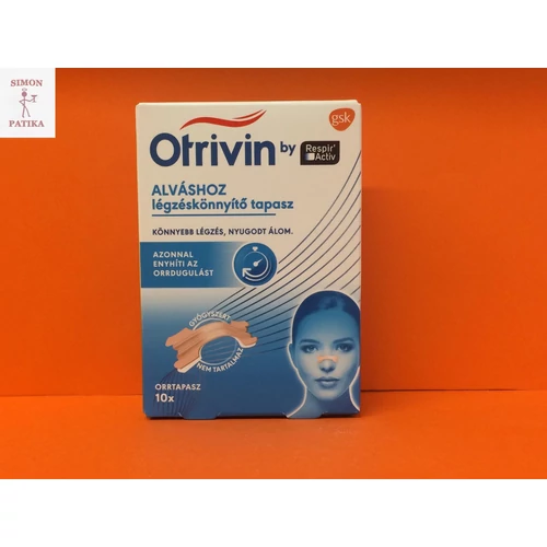 Otrivin Alváshoz légzéskönnyítő tapasz 10x