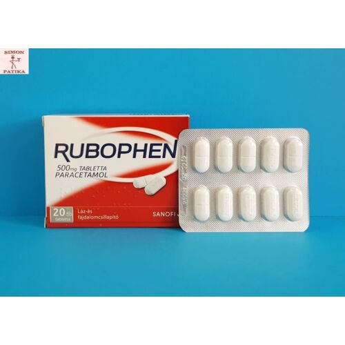 Rubophen 500 mg tabletta 20db