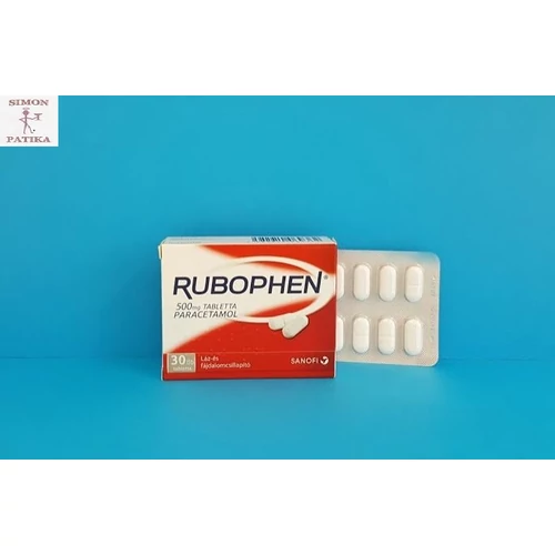 Rubophen 500 mg tabletta 30db