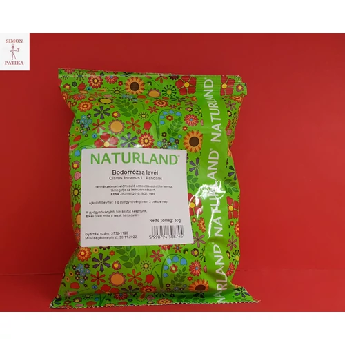 Bodorrózsa levél NATURLAND 50g