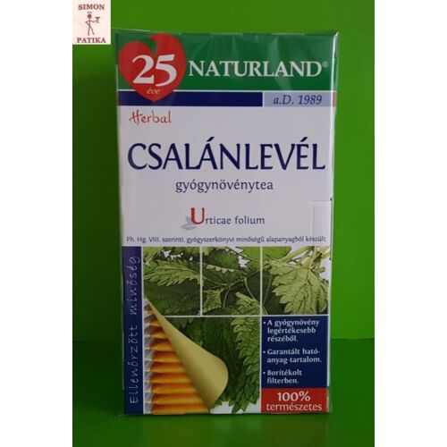 Naturland Csalán filteres tea  25db