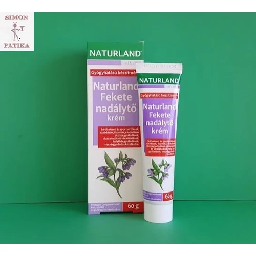 Naturland Fekete nadálytő krém 60g