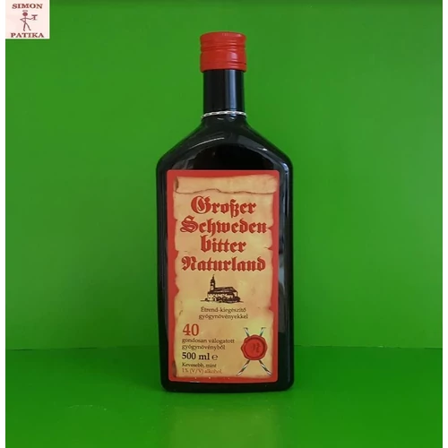 Nagy Svédcsepp 40 gyógynövénnyel  1%  500ml