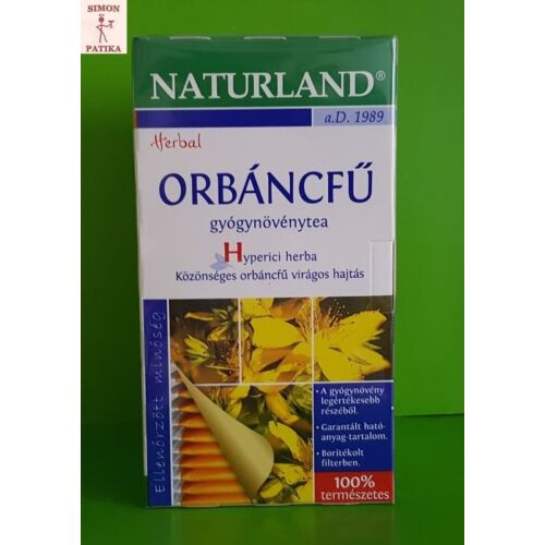 Naturland Orbáncfű filteres tea 25x1,5g