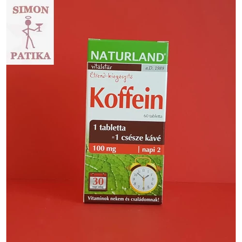 Naturland Koffein tabletta 60db