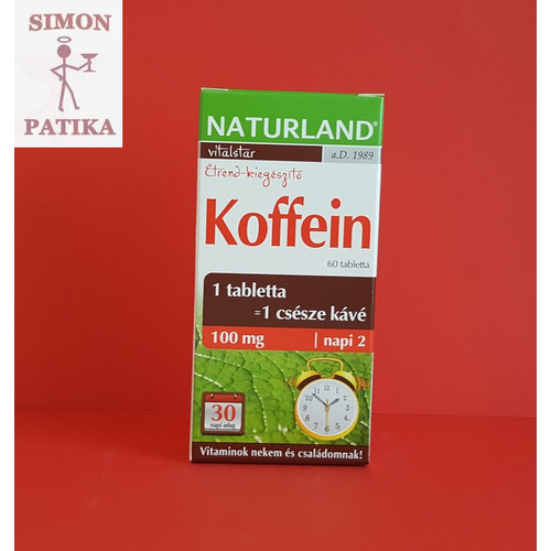 Naturland Koffein tabletta 60db