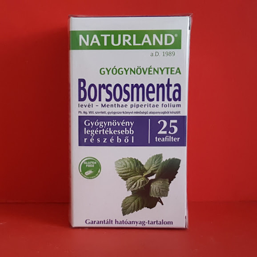 Naturland Borsosmenta filteres tea 25db