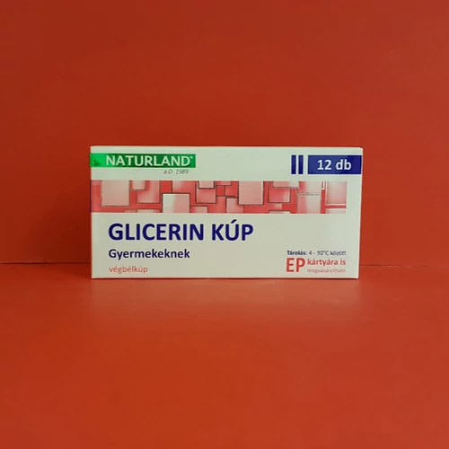 Naturland Glicerin kúp 1500 mg Gyerekeknek 12db