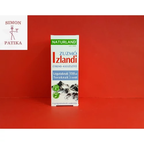 Naturland izlandi zuzmó folyadék 150ml