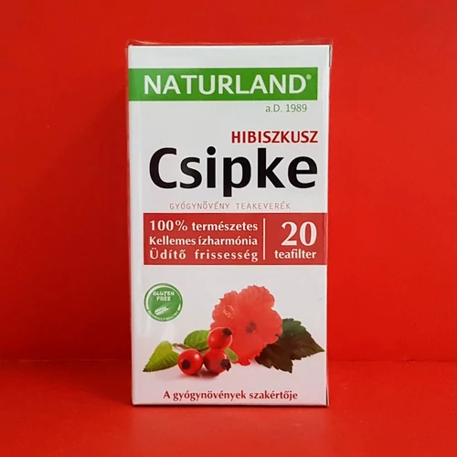 Naturland Csipke-hibiszkusz tea filteres