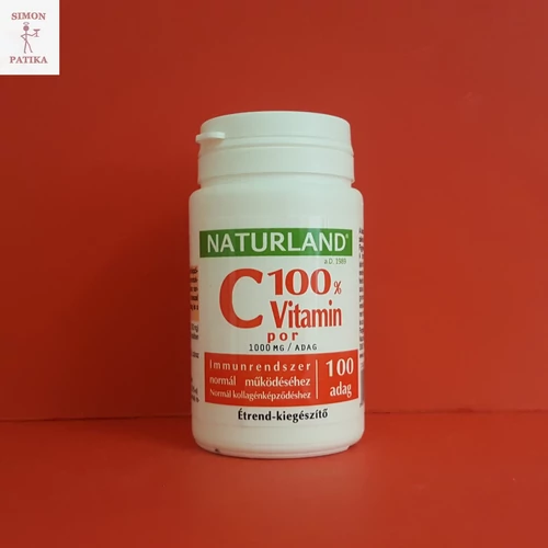 Naturland C-vitamin 100% por 100g