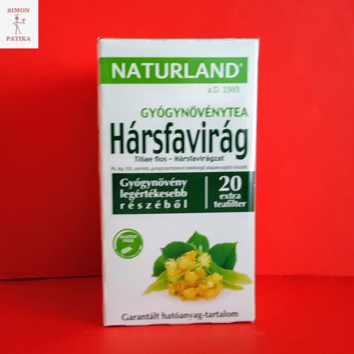 Naturland Hársfavirág tea filteres 25db