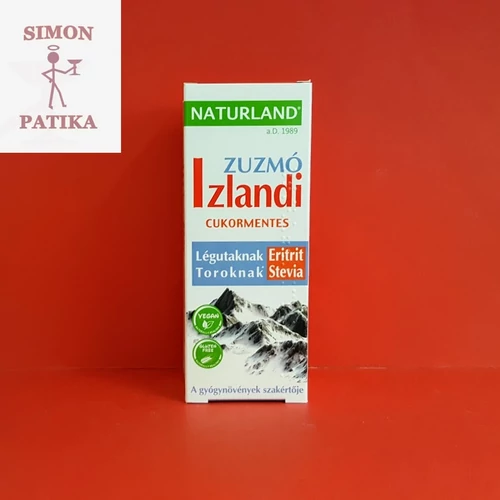 Naturland izlandi zuzmó cukormentes 150ml