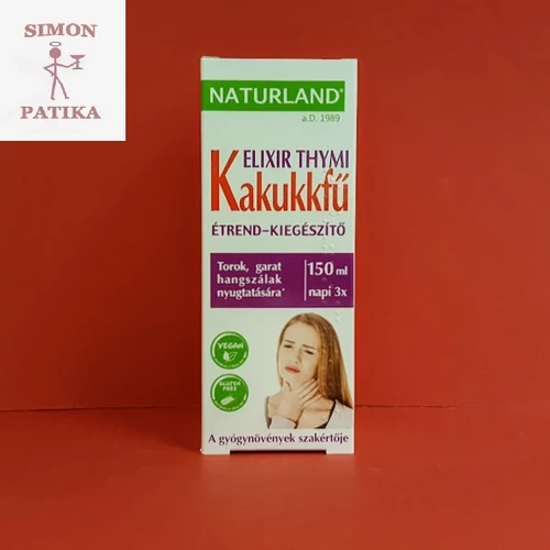 Naturland Elixir Thymi Kakukkfű kivonat 150ml