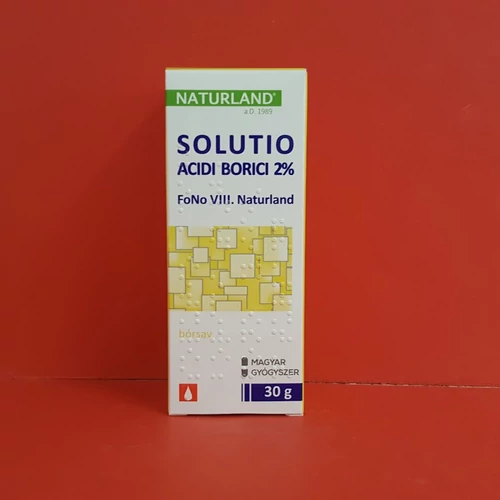 Sol. acidi borici 2% FoNo VIII NATURLAND30ml