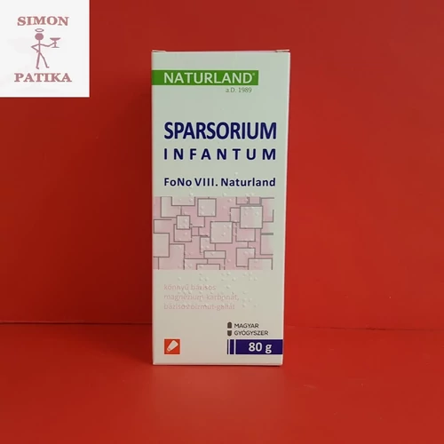 Sparsorium infantum NATURLAND 80g
