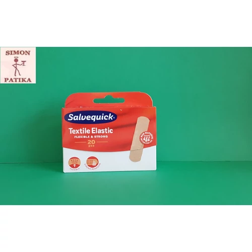 Salvequick Textil Elastic sebtapasz 20x