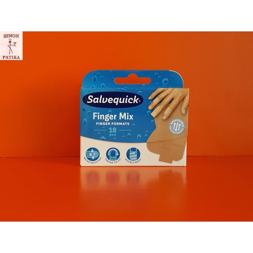 Salvequick sebtapasz ujjra Finger Mix 18db
