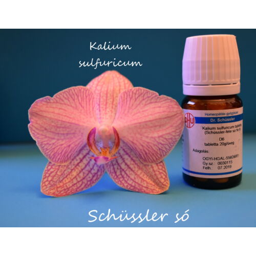 Kalium sulfuricum tabletta Schüssler só Nr.6 D6 80db