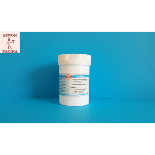 Natrium chloratum tabletta Schüssler só Nr. 8. D6 400db