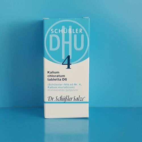 Kalium chloratum tabletta Schüssler só Nr.4.D6 200db