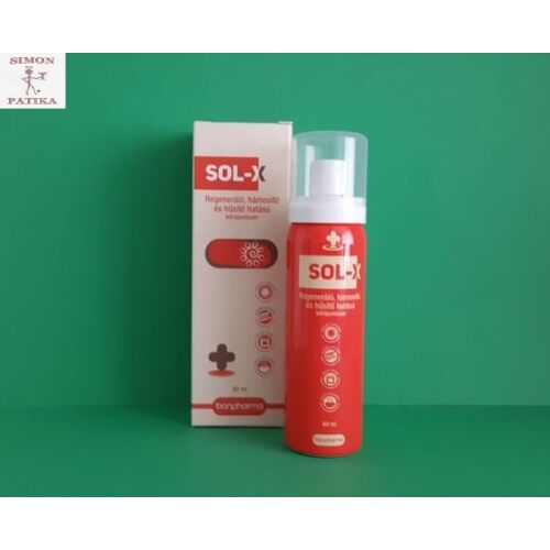 Sol-X bőrápolószer égésre napégésre