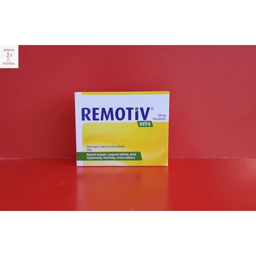 Remotiv extra  500 mg filmtabletta 30db