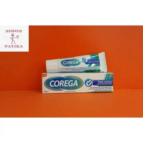 Corega műfogsorrögzítő krém Total Action 40ml