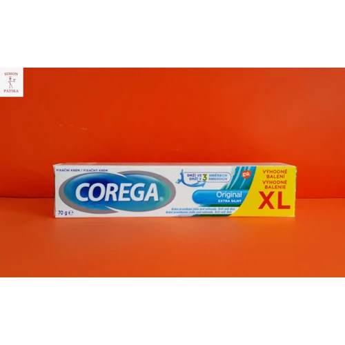 Corega műfogsorrögzítő krém erős rögzítés XL