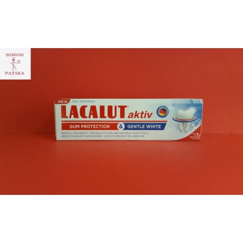 Lacalut Aktív Gum Protection White fogkrém 75ml