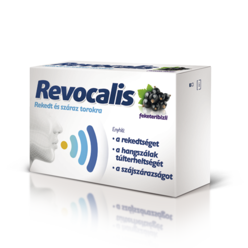 Revocalis szopogató tabletta feketeribizli 12db