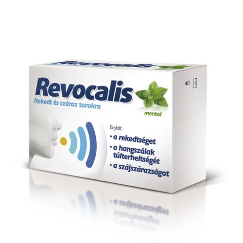 Revocalis szopogató tabletta Mentol