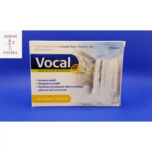 Vocal szopogató tabletta Citrom 24db