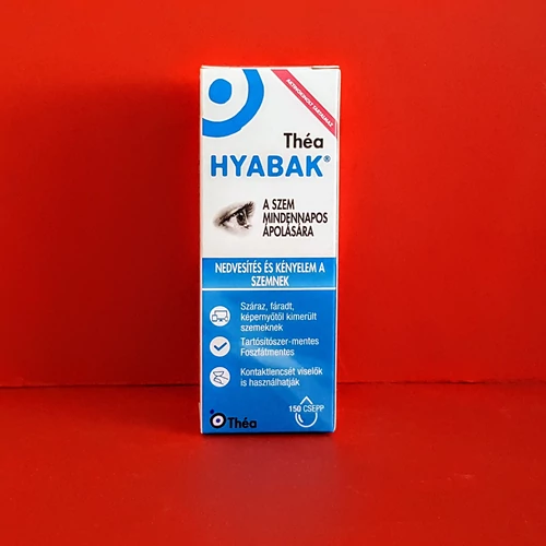 Hyabak 0,15% nedvesítő szemcsepp 10ml