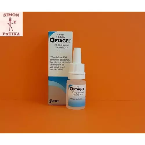 Oftagel  2,5 mg/g szemgél 10g