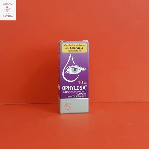 Ophylosa 0,15% oldatos szemcsepp 10ml