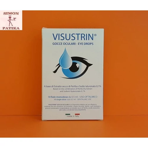 Visustrin szemcsepp  10x0.5ml