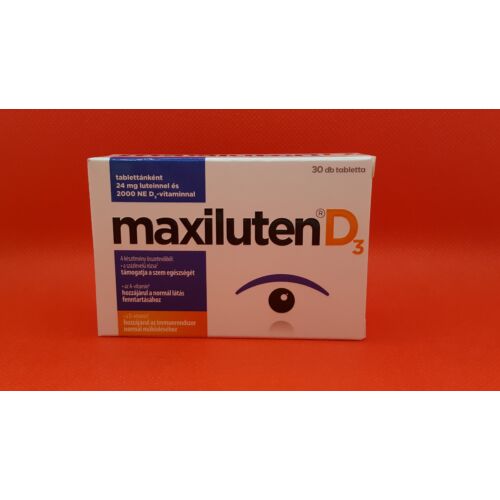 Maxiluten D3 Lutein tabletta  30db