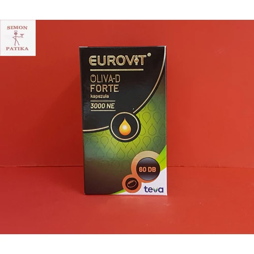 Eurovit Oliva D 3000NE Forte kapszula 60db