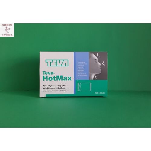 Teva- Hotmax 500 mg/12,2 mg por 20db