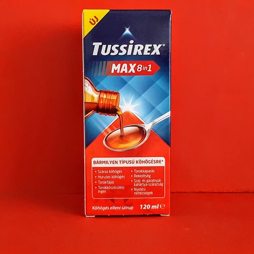 Tussirex Max 8in1 szirup 120ml