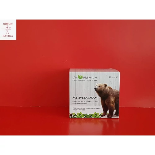 UW Prémium Medvebalzsam 225ml